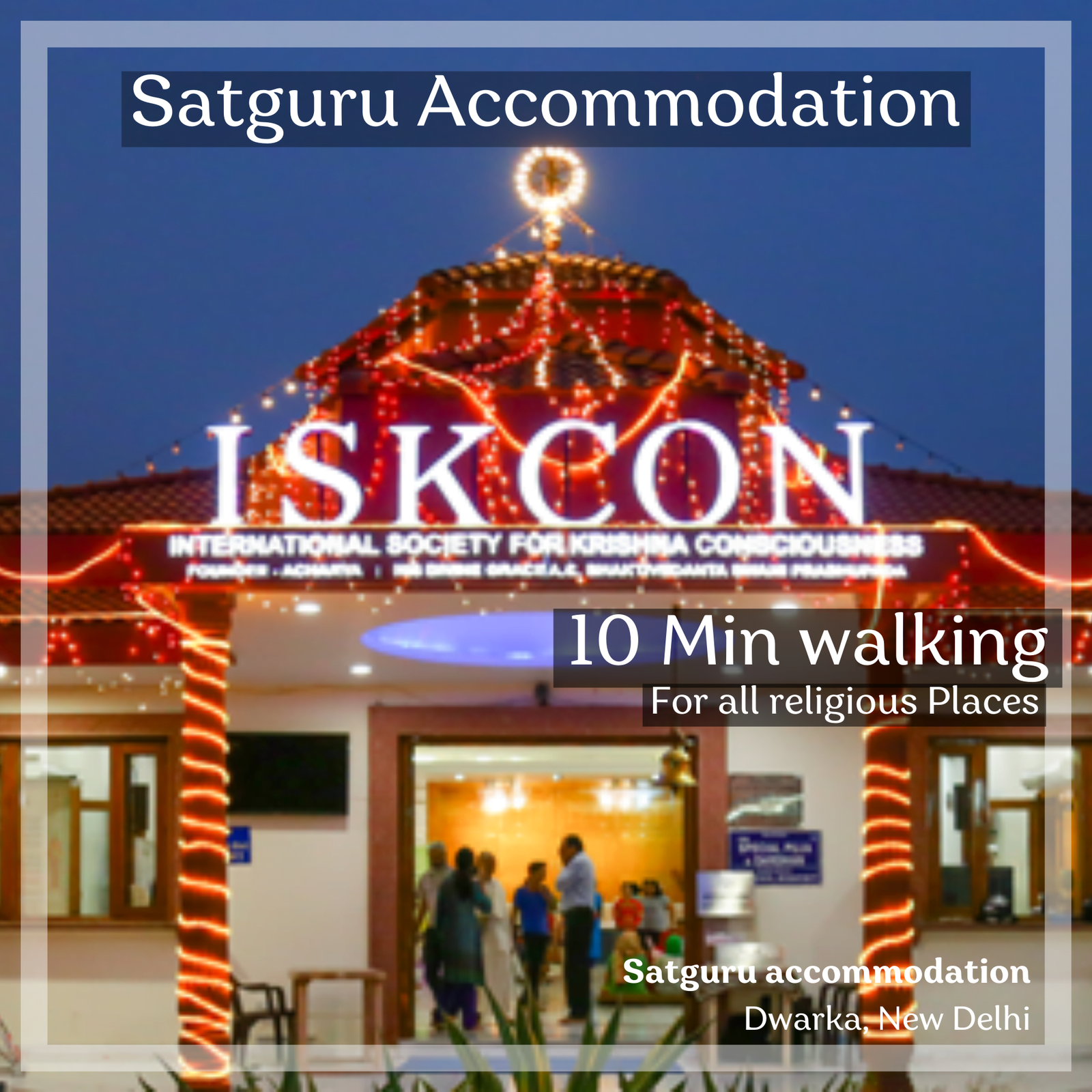 Satguru Accommodation | Best Girls PG for girl & women In Dwarka Delhi | Single Double Triple sharing Near Airport