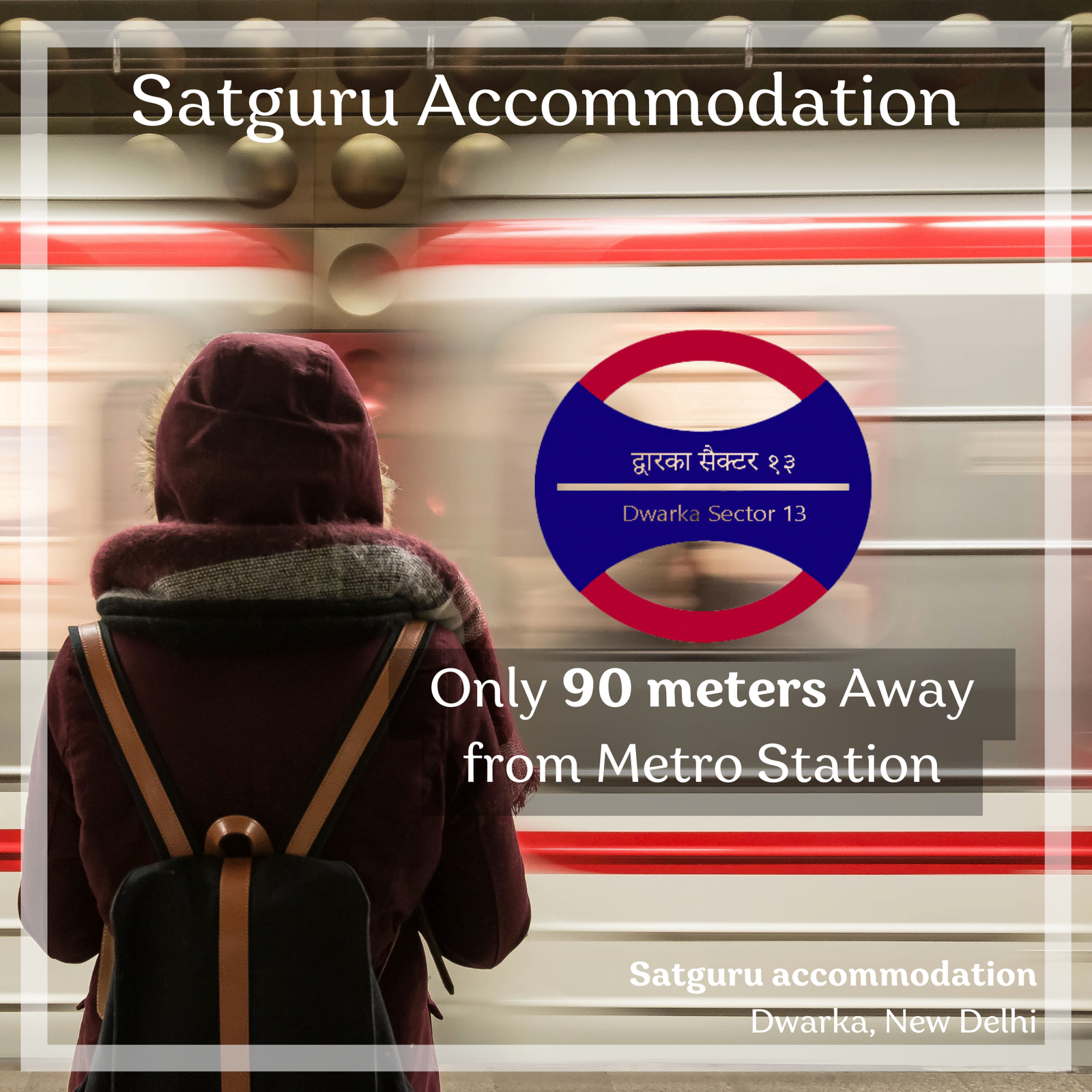 Satguru Accommodation | Best Girls PG for girl & women In Dwarka Delhi | Single Double Triple sharing Near Airport