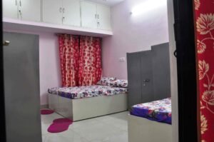 satguru accommodation | best girls pg for girl & women in dwarka delhi | single double triple sharing near airport