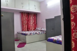 satguru accommodation | best girls pg for girl & women in dwarka delhi | single double triple sharing near airport