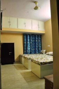 satguru accommodation | best girls pg for girl & women in dwarka delhi | single double triple sharing near airport
