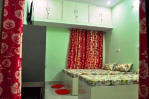 satguru accommodation | best girls pg for girl & women in dwarka delhi | single double triple sharing near airport