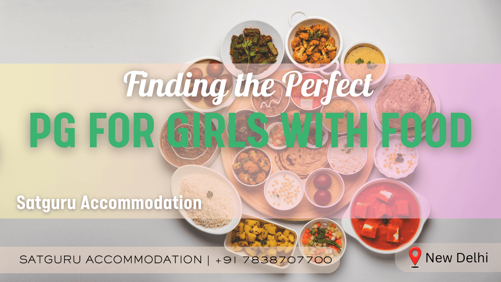 PG for Girls with Food