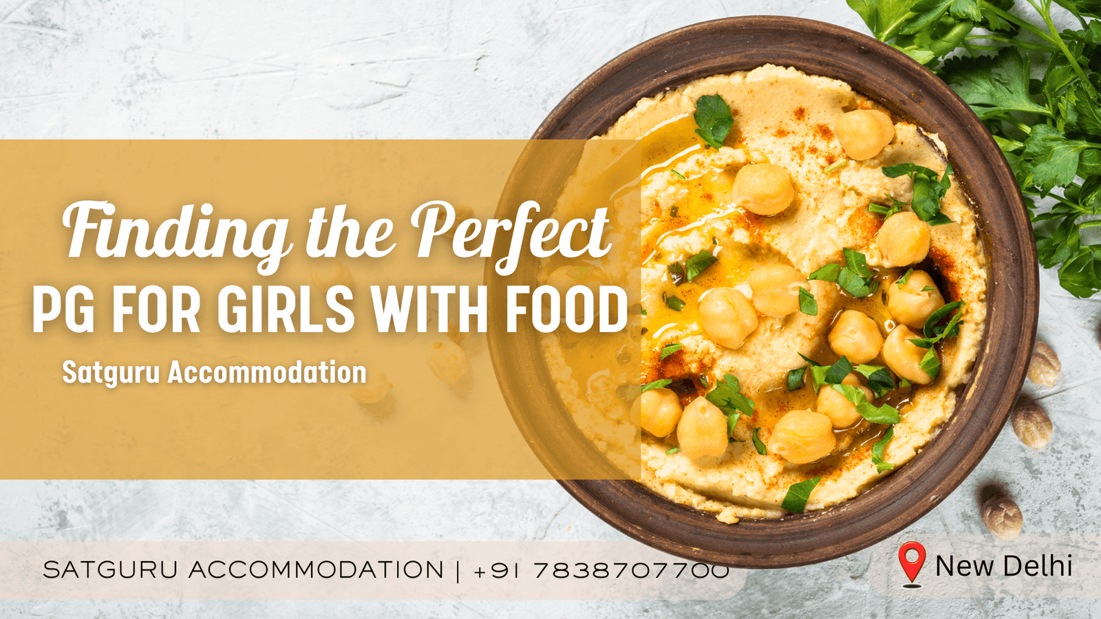 Pg for girls with food
