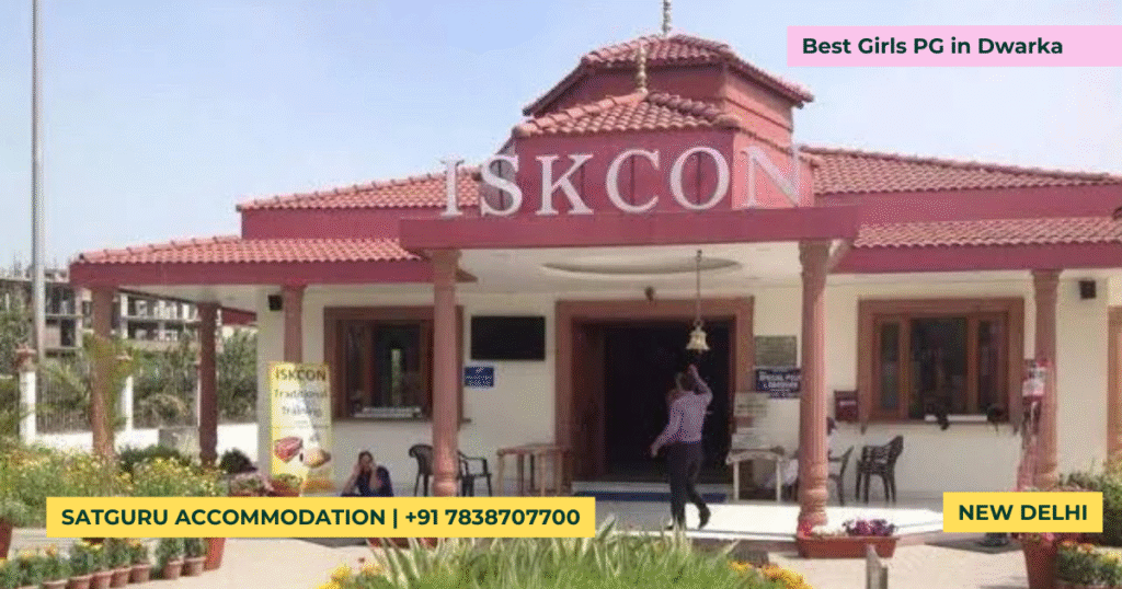 PG near Iskcon temple Dwarka