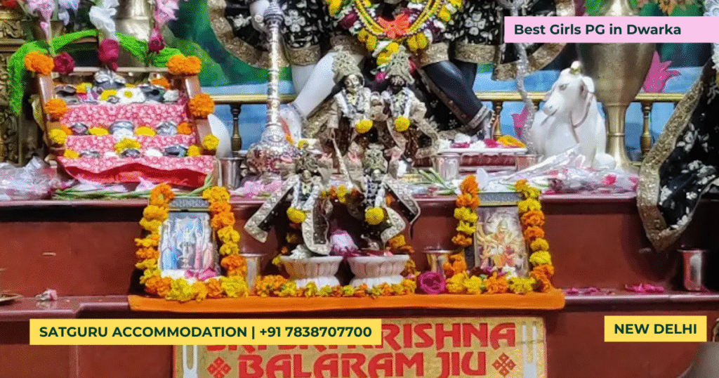 PG near Iskcon temple Dwarka