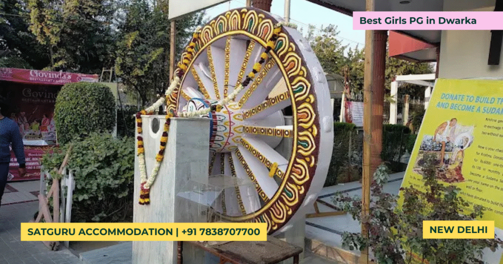 PG near Iskcon temple Dwarka