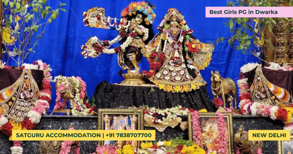 PG near Iskcon temple Dwarka