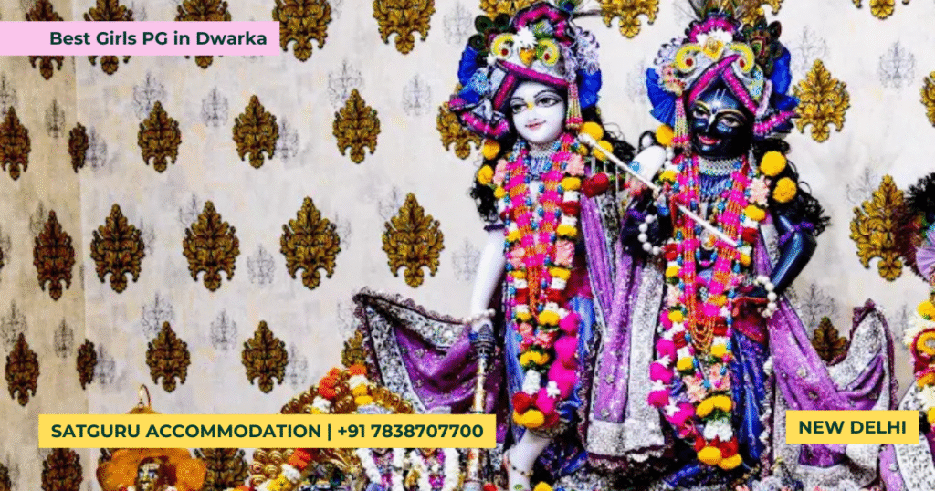 PG near Iskcon temple Dwarka