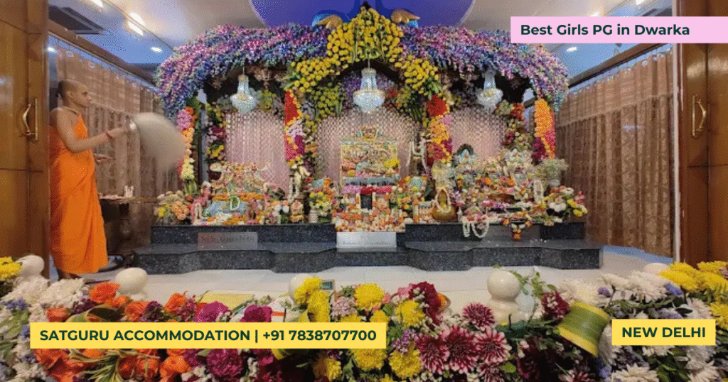 PG near Iskcon temple Dwarka
