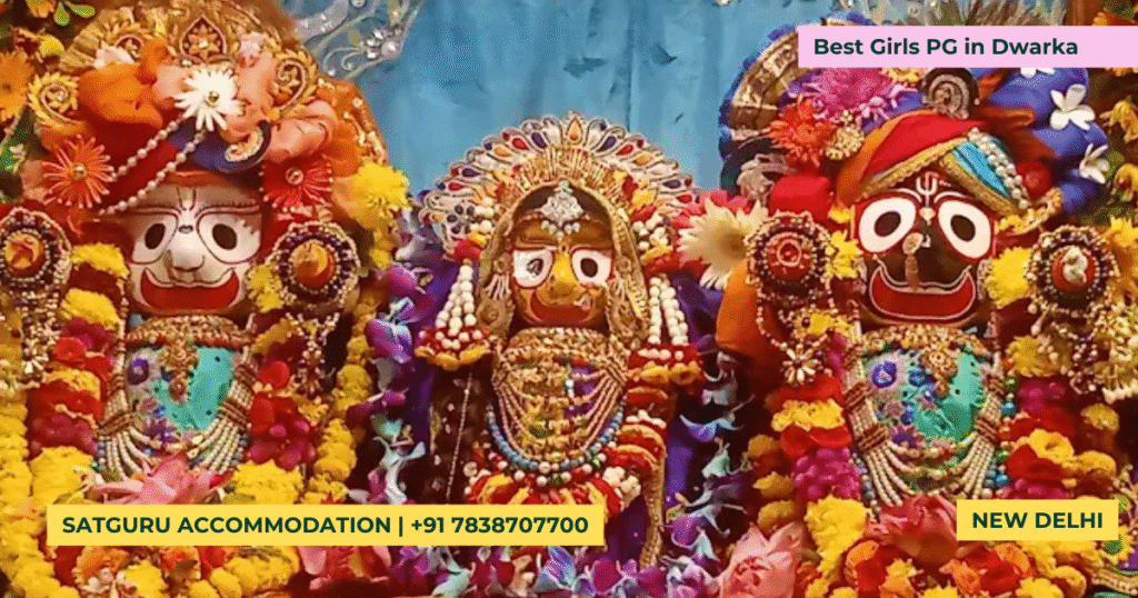 PG near Iskcon temple Dwarka